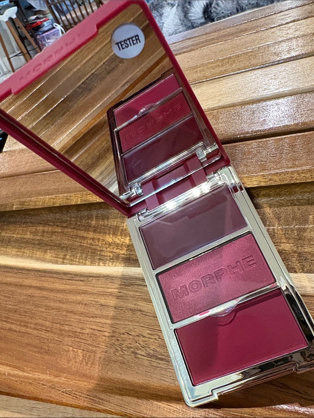Morphe Wine and Dine Cream and Powder Blush Trio